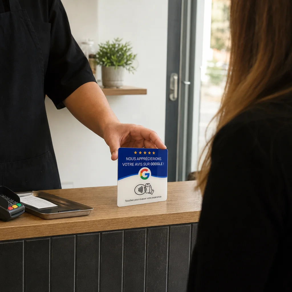 Square documentary-commercial photograph showing why a physical invitation remains visible: the exac